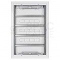 Rozdzielnica podtynkowa metalowa 4x24 modułów IP30 (400V AC) 815x523x130mm drzwi pełne KOLE SYSTEMS