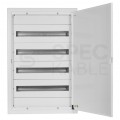 Rozdzielnica podtynkowa metalowa 4x24 modułów IP30 (400V AC) 815x523x130mm drzwi pełne KOLE SYSTEMS