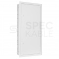 Rozdzielnica podtynkowa metalowa 5x18 modułów IP30 (400V AC) 885x415x130mm drzwi pełne KOLE SYSTEMS