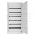 Rozdzielnica podtynkowa metalowa 6x24 modułów IP30 (400V AC) 1115x523x130mm drzwi pełne KOLE SYSTEMS