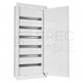 Rozdzielnica podtynkowa metalowa 6x24 modułów IP30 (400V AC) 1115x523x130mm drzwi pełne KOLE SYSTEMS