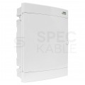 Rozdzielnica podtynkowa PNF 2x12 modułów IP40 (400V AC) 282x351x99mm plastikowa drzwi pełne NOARK