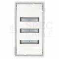 Rozdzielnica podtynkowa VOLTA 3x12 modułów IP30 630,5x348x89mm drzwi pełne HAGER