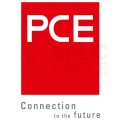 Rozgałęźnik gumowy na kabel 3 gniazda [2P+Z] 230V 16A czarno-czerwony IP44 PCE
