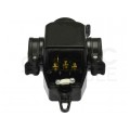 Rozgałęźnik na kabel 3 gniazda [2P+Z] 230V 16A czarny IP44