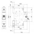 Rozłącznik izolacyjny 40A 1-biegunowy 1P (250V AC) 1-modułowy FR301 Legrand