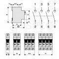 Rozłącznik izolacyjny 40A 3-biegunowy 3P (400V AC) 3-modułowy EATON