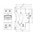 Rozłącznik izolacyjny 40A 3-biegunowy 3P (400V AC) 3-modułowy FR303 Legrand