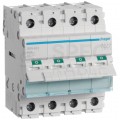 Rozłącznik izolacyjny 63A 4-biegunowy 4P (400V AC) 4-modułowy HAGER