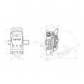 Rozłącznik izolacyjny RBK 000 pro kasetowy do wkładek nożowych NH000 160A 3-biegunowy zaciski mostkowe 1,5-35mm2 APATOR