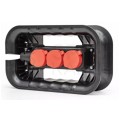 Rozwijak do kabli z listwa elektryczną ( brak kabla w zestawie ) 3xGN typ F IP44 Qbrick System Custom Cable Winder Set