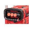 Rozwijak do kabli z listwa elektryczną ( brak kabla w zestawie ) 3xGN typ F IP44 Qbrick System Custom Cable Winder Set