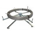Rozwijak składany stalowy ocynkowany do rozwijania drutu odgromowego fi: 100cm