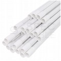 Rura elektroinstalacyjna sztywna RLM-18 gładka kielichowa 320N PVC UV biała 2m