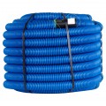 Rura karbowana AROT 32mm dwuwarstwowa osłonowa do ziemi peszel z pilotem z mufą 450N HDPE niebieska 25m RDG ITALINE