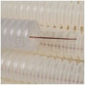 Rura karbowana elektroinstalacyjna 6166-50P/BH 32/25mm giętka samogasnąca peszel bez pilota 320N bezhalogenowa, transparentna 50m