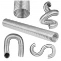 Rura wentylacyjna aluminiowa, spiralana fi:100mm długość ok. 3m airRoxy 03-006