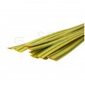 Rurka termokurczliwa RTS 3,2/1,6mm żółto-zielona 1m