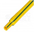Rurka termokurczliwa RTS 9,5/4,8mm żółto-zielona 1m