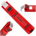 Ściągacz izolacji 130mm uniwersalny 4-16mm do kabli okrągłych KNIPEX 16 20 16 SB
