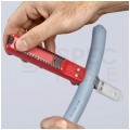 Ściągacz izolacji 165mm uniwersalny 8-28mm do kabli okrągłych z nożem hakowym KNIPEX 16 20 165 SB