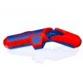 Ściągacz izolacji do kabli instalacji fotowoltaicznej 4-6mm oraz kabli okrągłych 8-13mm ErgoStrip KNIPEX 16 95 03 SB
