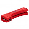 Ściągacz izolacji uniwersalny typu Allrounder do kabli w budynkach i przemyśle KNIPEX 16 90 130 SB