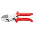 Sekator kowadełkowy do gumy PVC skóry drewna węży do szer. 40mm i wys. 7,5 mm fi:25mm KNIPEX 94 55 200