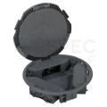SIMON Connect Puszka podłogowa KF okrągła 6xK45 fi: 300mm IK08 szara KF300C/1