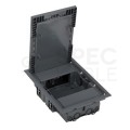 SIMON Connect Puszka podłogowa KF prostokątna 4xK45 250x178mm IK08 szara KF200/1
