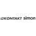 SIMON500 Adapter modułowy 50x50mm biały 50012088-030