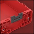 Skrzynia na narzędzia kosz otwarty 450x310x130mm 9l Qbrick BOX 130 2.0 System PRO RED Ultra HD