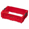 Skrzynka na narzędzia modułowa podwójna z uchwytem otwarta 465x310x367 czerwona 18L QBRICK SYSTEM PRO Modular Tray RED