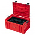 Skrzynka na narzędzia przenośna 450x334x240mm czerwona 19l IP 54 QBRICK SYSTEM PRO Toolbox 2.0 RED Ultra HD Custom QBRICK SYSTEM