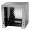 Skrzynka szafka gazowa nierdzewna INOX 250x250x150mm + kluczyk bezpieczeństwa