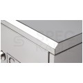 Skrzynka szafka gazowa nierdzewna INOX 250x250x150mm + kluczyk bezpieczeństwa