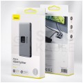 Splitter HDMI 1.4 Rozgałęźnik 1x wejście / 2x wyjście 4K@30 Ultra HD dwukierunkowy BASEUS CAHUB-BC0G