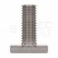 Śruba młotkowa M10x25mm teowa nierdzewna WORECZEK 10szt