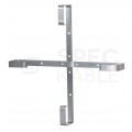 Stelaż zapasu kabla 600x600x89mm aluminiowy Fibertechnic