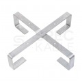 Stelaż zapasu kabla stały 400x400x95mm aluminiowy compact PFOT