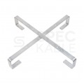 Stelaż zapasu kabla stały 400x400x95mm aluminiowy PFOT