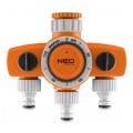Sterownik nawadniania, 3-zaworowy mechaniczny zegar przepływu wody NEO 15-750