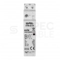 Stycznik modułowy 25A 2NO cewka 230V AC TH35 EXTA ZAMEL