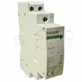 Stycznik modułowy instalacyjny cewka 20A 230V AC 1xNO + 1xNC na szynę TH35 DIN 1-biegunowy 1-modułowy NOARK