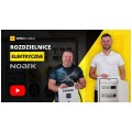Stycznik modułowy instalacyjny cewka 25A 230V AC 4xNO na szynę TH35 DIN 4-biegunowy 2-modułowy NOARK