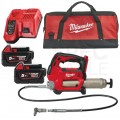 Subkompaktowa smarownica akumulatorowa 18V M18 GG-0 MILWAUKEE 2xakumulator 5.0Ah + ładowarka + torba