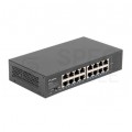 Switch 10" 19" RACK 16x port RJ45 (1000BASE-T + 100BASE-TX) przełącznik niezarządzalny LANBERG RSGE-16