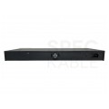 Switch 19" RACK 16x port RJ45 (Gigabit Ethernet 1000Mb/s) + 2x port SFP Uplink 1Gb/s + 1 port konsolowy RJ45, przełącznik zarządzalny L2 AVIZIO