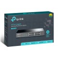 Switch 19" RACK 16x port RJ45 (Gigabit Ethernet 1000Mb/s) przełącznik niezarządzalny TP-Link TL-SG1016D