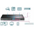 Switch 19" RACK 18x port RJ45 (Gigabit Ethernet 1000Mb/s, w tym 16x PoE+) + 2x port SFP przełącznik niezarządzalny TP-Link TL-SG1218MP